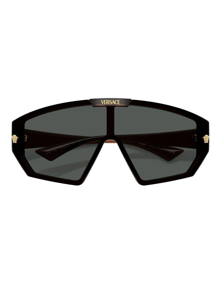Versace Injected Sunglasses in Brown image 6