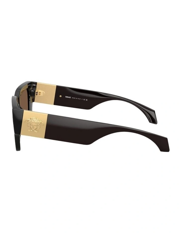 Injected Sunglasses in Brown image 2