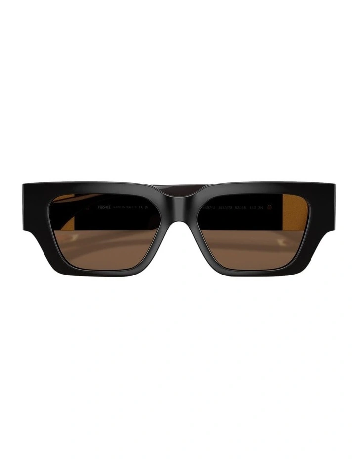 Injected Sunglasses in Brown image 3