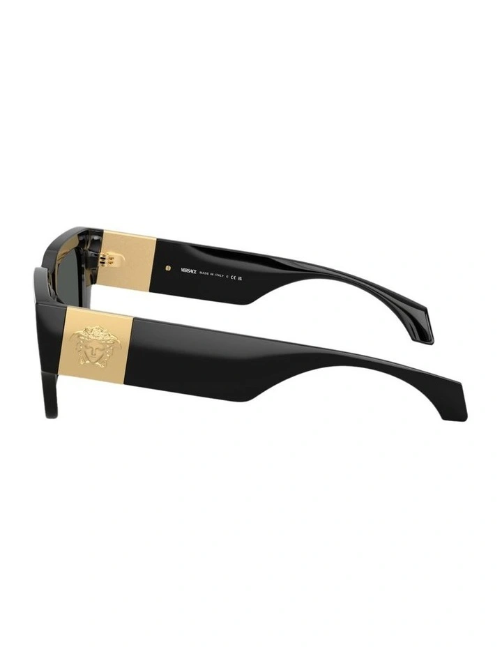 Injected Sunglasses in Black image 3