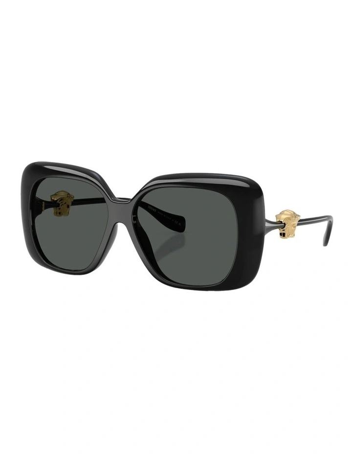 Injected Sunglasses in Black image 1