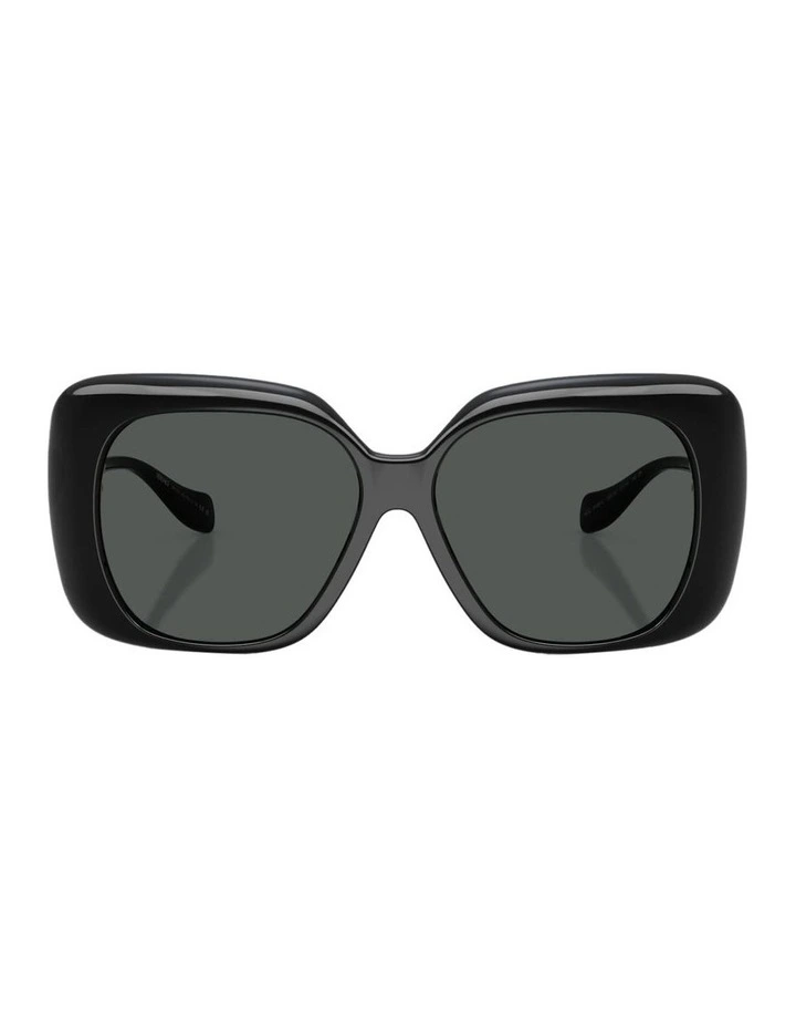 Injected Sunglasses in Black image 2