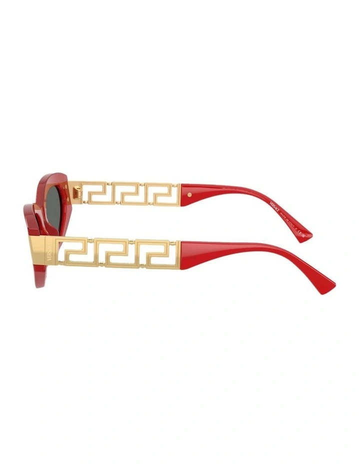 Acetate Sunglasses in Red image 2