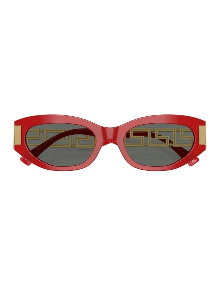 Acetate Sunglasses in Red image 3