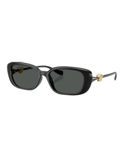 Injected Sunglasses in Black