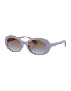 Nylon Sunglasses in Violet