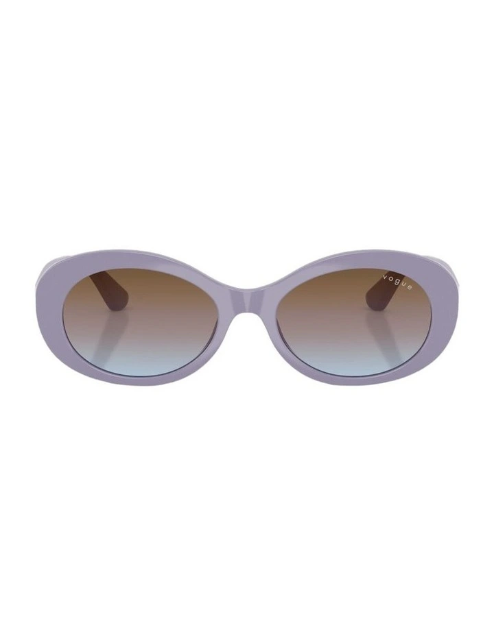 Nylon Sunglasses in Violet image 2