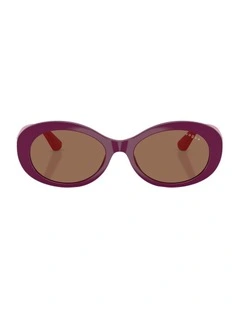 Nylon Sunglasses in Violet