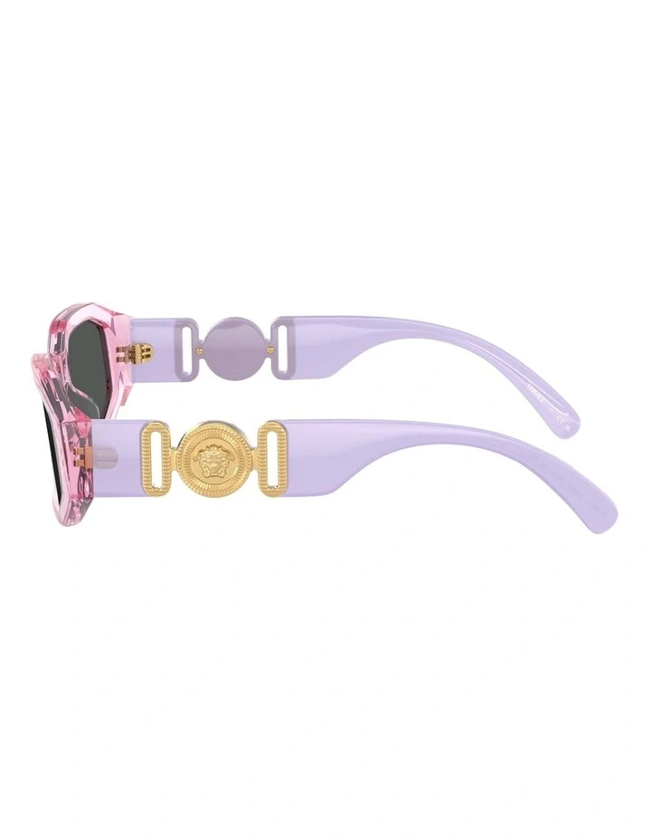 Versace  Acetate Sunglasses in Violet image 3
