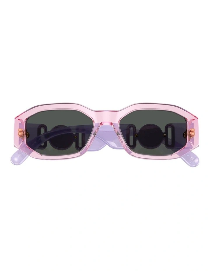 Versace  Acetate Sunglasses in Violet image 5