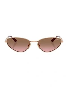Metal Sunglasses in Pink