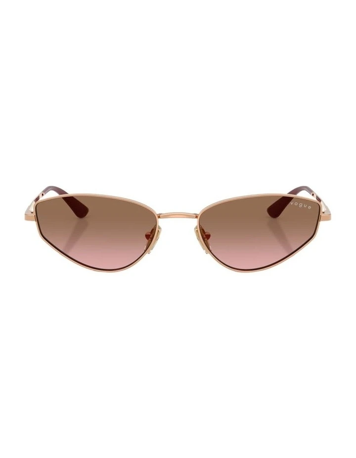 Metal Sunglasses in Pink image 1