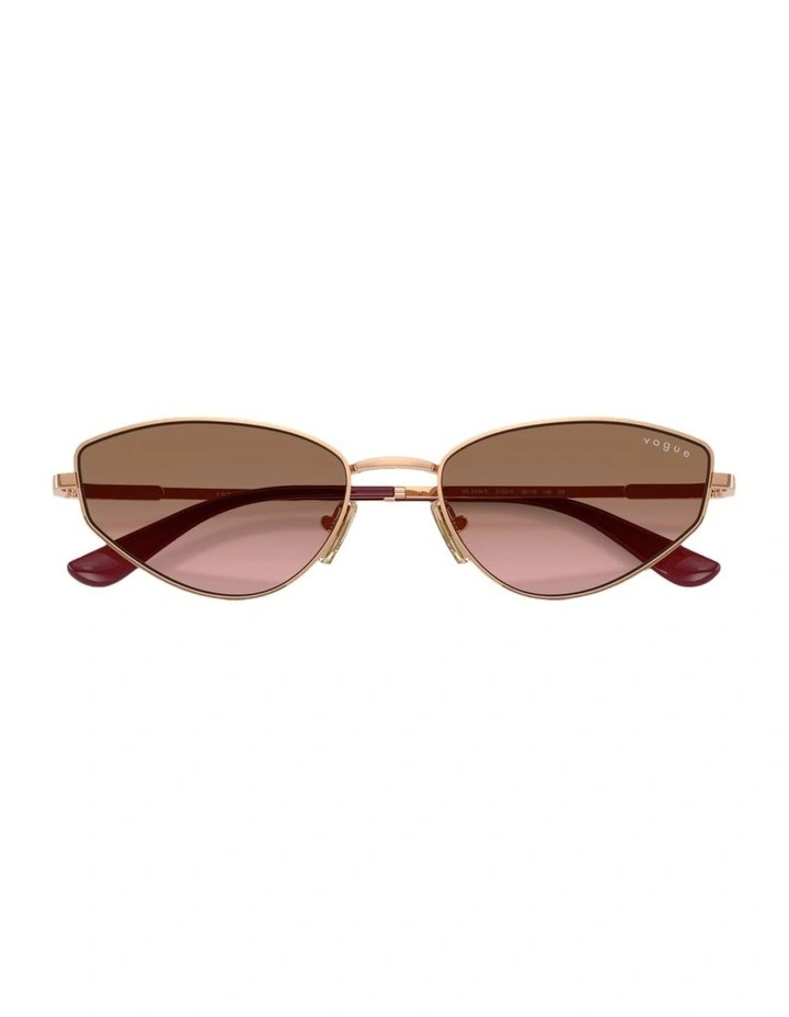 Metal Sunglasses in Pink image 3