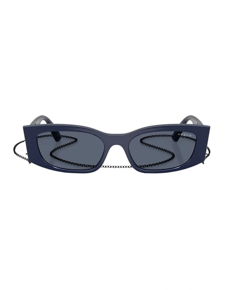 Nylon Sunglasses in Blue image 2
