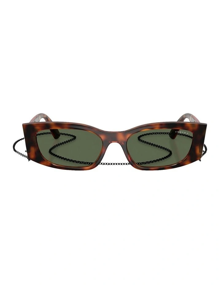 Nylon Polarised Sunglasses in Brown image 1
