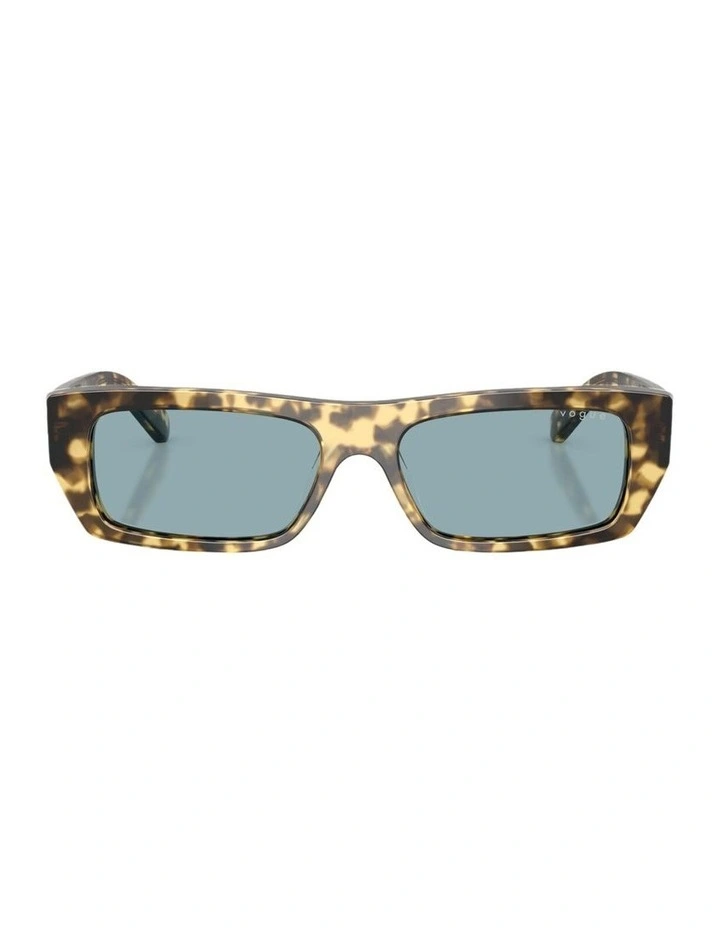 Acetate Sunglasses in Brown image 2