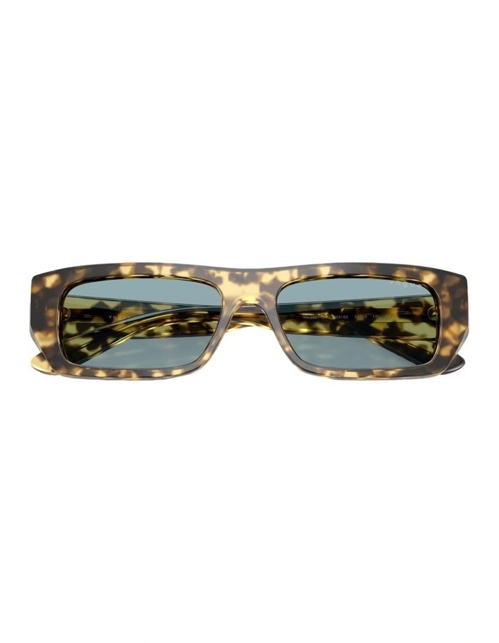 Acetate Sunglasses in Brown image 4