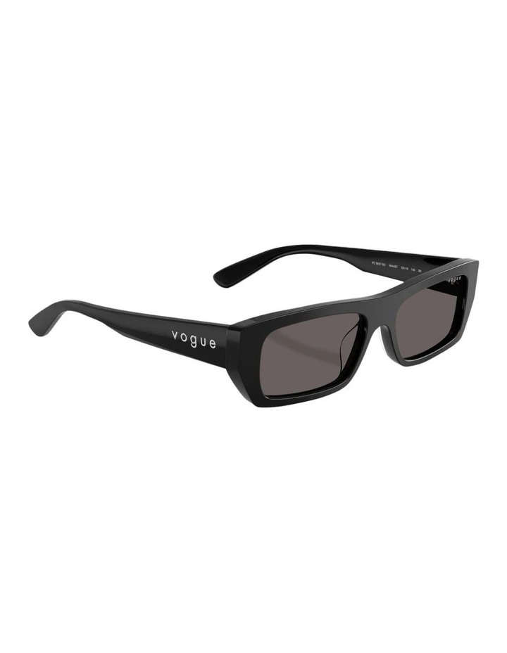 Acetate Sunglasses in Black image 5