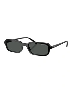 Nylon Sunglasses in Black