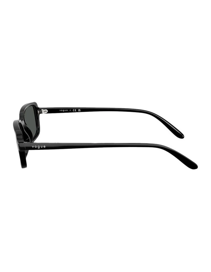 Nylon Sunglasses in Black image 3