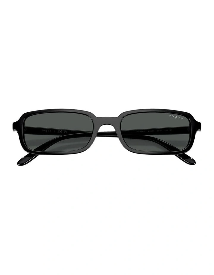 Nylon Sunglasses in Black image 4