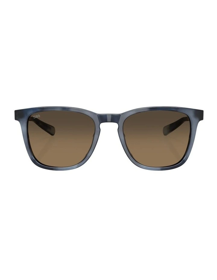 Sullivan Acetate Polarised Sunglasses in Blue image 2
