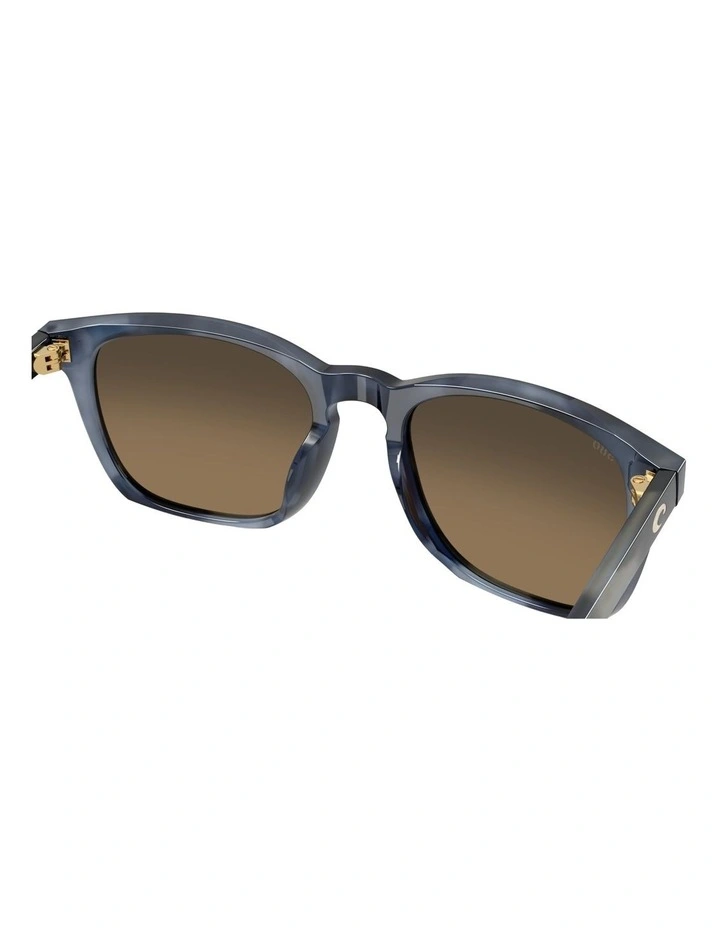 Sullivan Acetate Polarised Sunglasses in Blue image 6