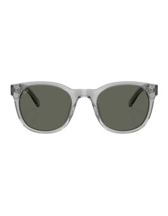 Middles Acetate Polarised Sunglasses in Grey