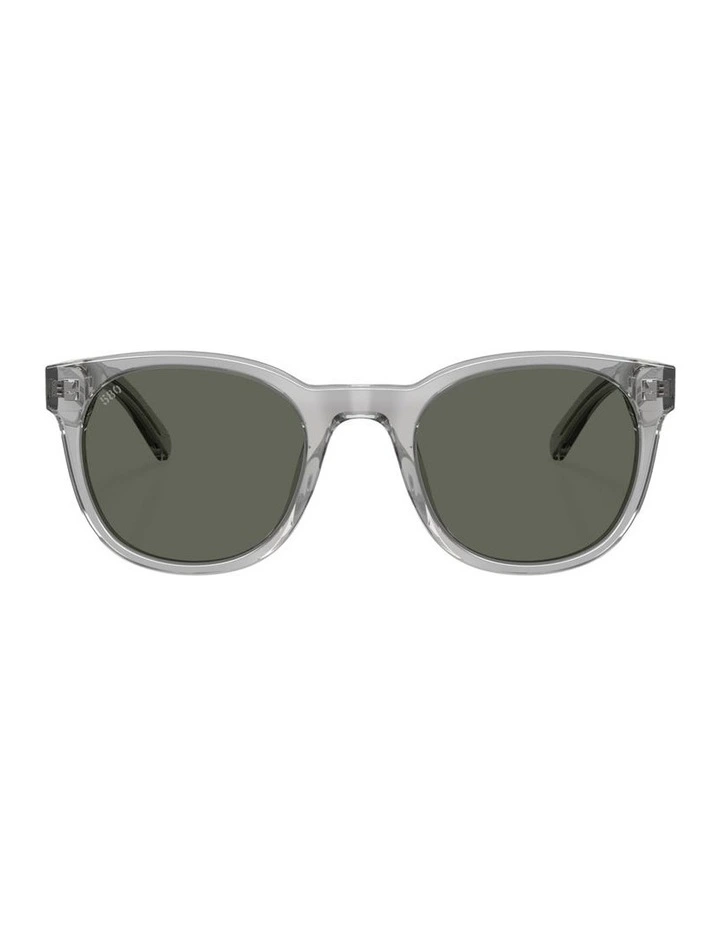 Middles Acetate Polarised Sunglasses in Grey image 1
