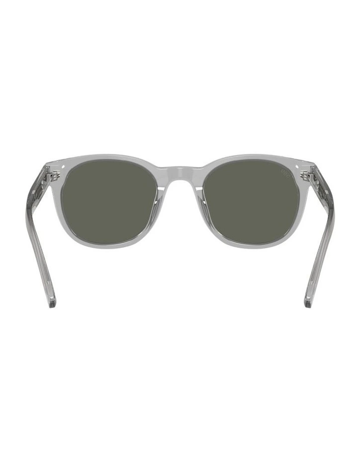 Middles Acetate Polarised Sunglasses in Grey image 3