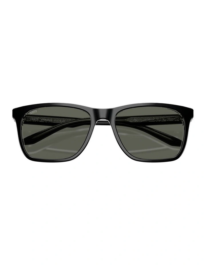Gravels Acetate Polarised Sunglasses in Black image 4
