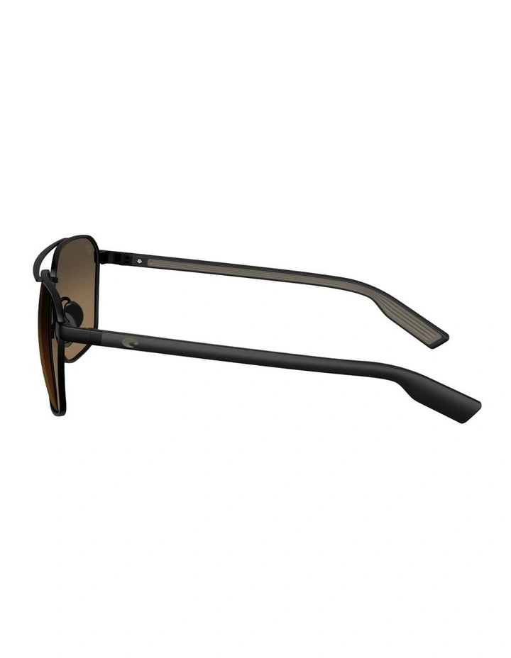 Wader Metal Polarised Sunglasses in Black image 3