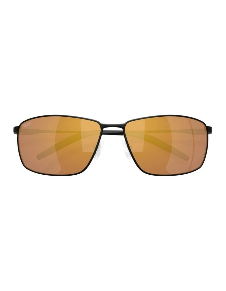 Turret Titanium Polarised Sunglasses in Black image 4