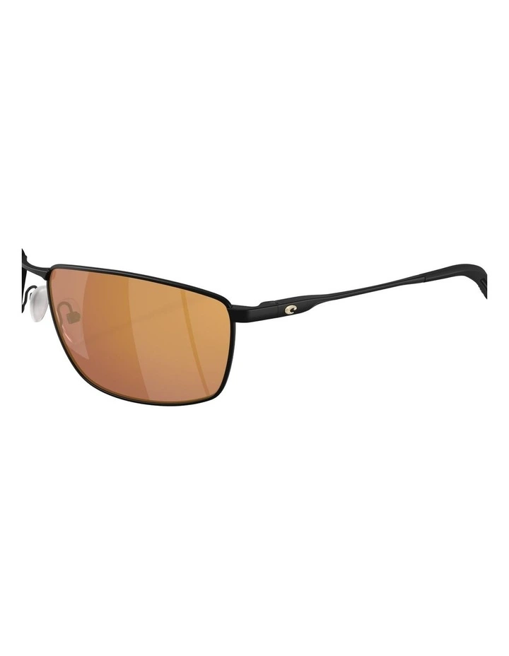 Turret Titanium Polarised Sunglasses in Black image 5
