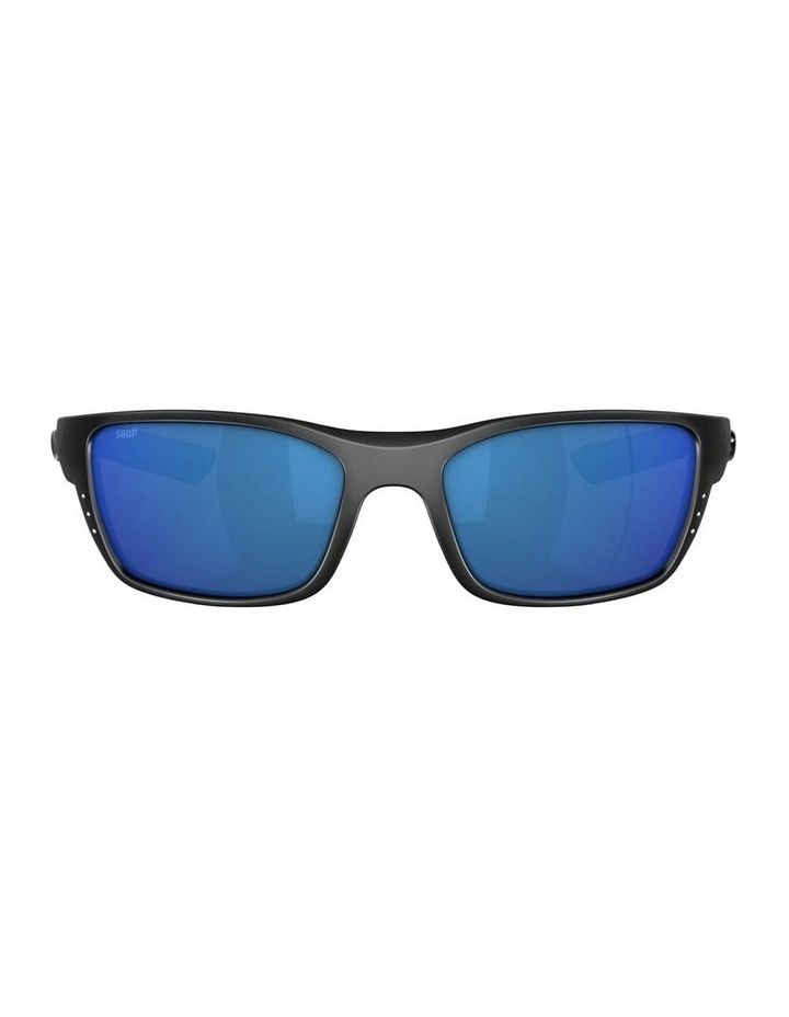 Whitetip Injected Polarised Sunglasses in Black image 2