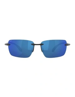 Gulf Shore Injected Polarised Sunglasses in Black