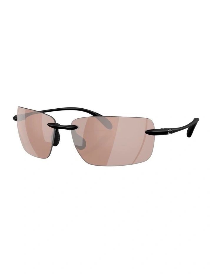 Gulf Shore Injected Polarised Sunglasses in Black image 1