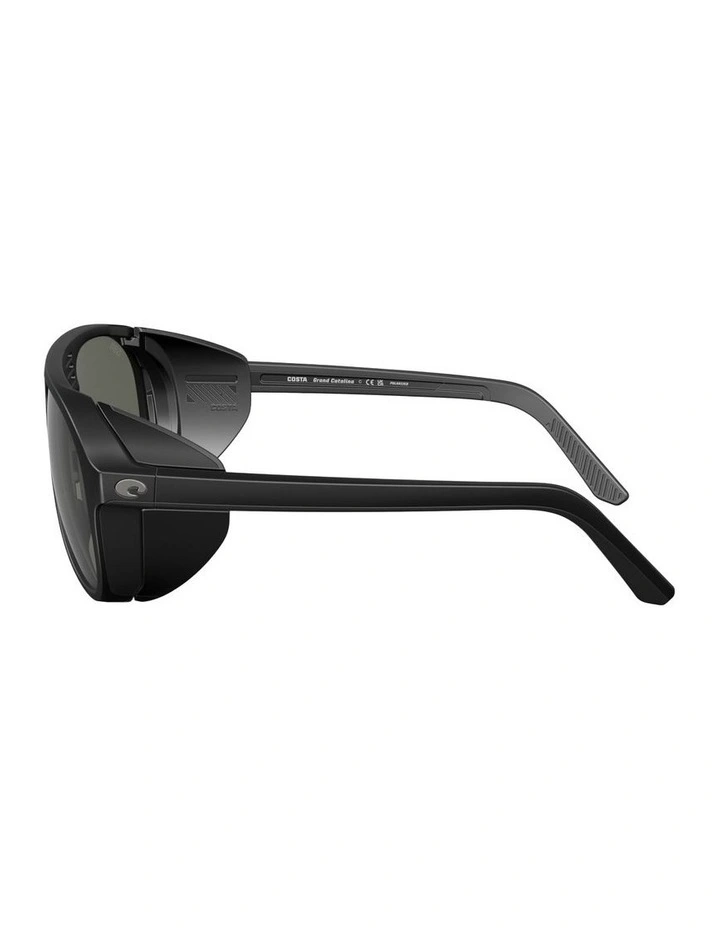 Grand Catalina Injected Polarised Sunglasses in Black image 2