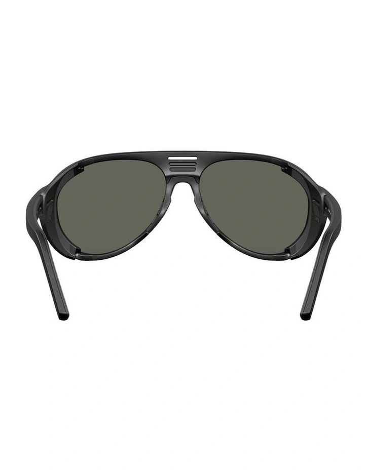 Grand Catalina Injected Polarised Sunglasses in Black image 3