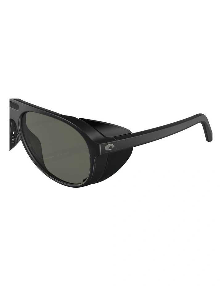 Grand Catalina Injected Polarised Sunglasses in Black image 5