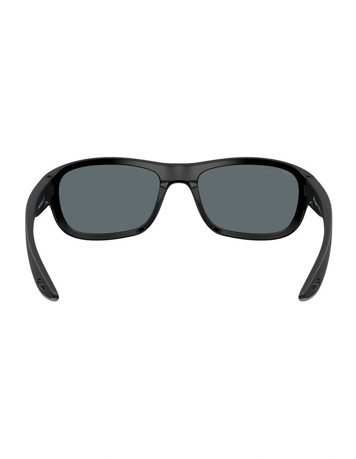 Clipperton Injected Polarised Sunglasses in Black image 3