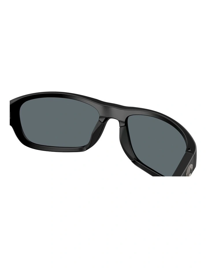 Clipperton Injected Polarised Sunglasses in Black image 5