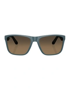 Los Alijos Injected Polarised Sunglasses in Blue