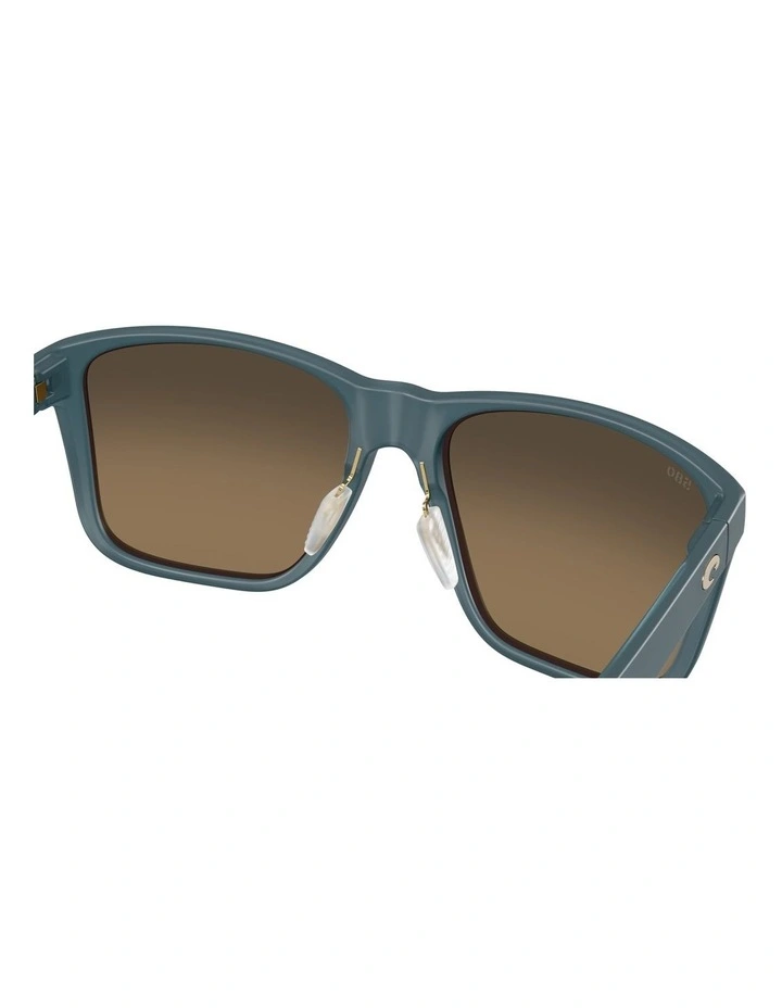Los Alijos Injected Polarised Sunglasses in Blue image 5