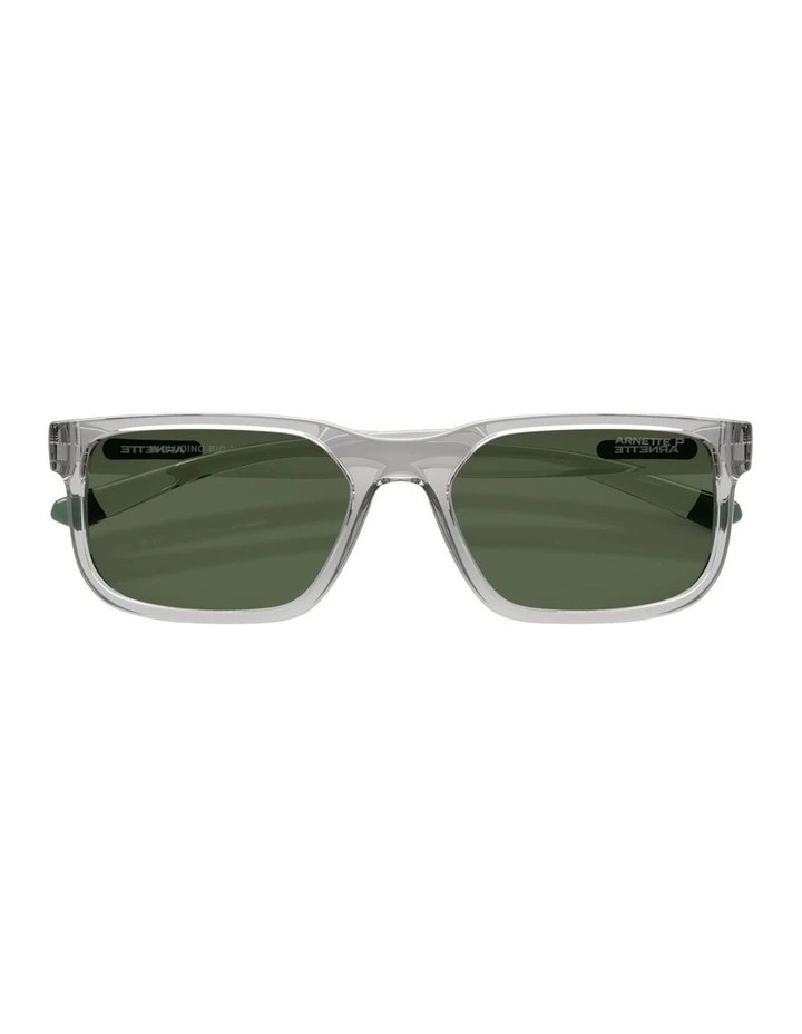 Injected Polarised Sunglasses in Grey image 2