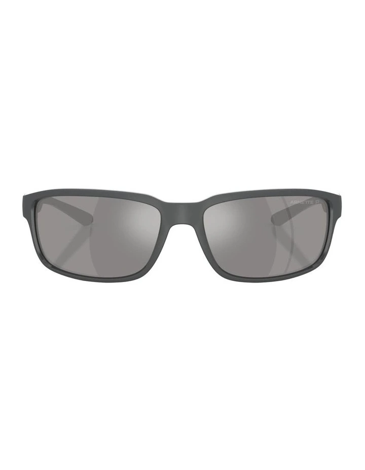 Injected Polarised Sunglasses in Grey image 1