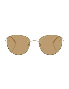 Metal Sunglasses in Gold