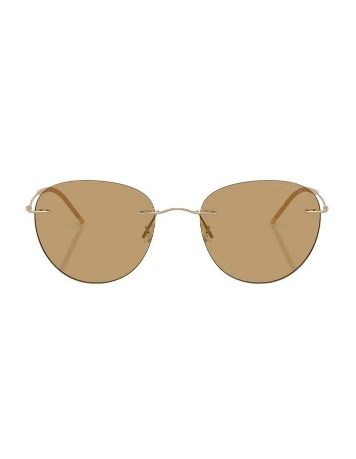 Metal Sunglasses in Gold image 1
