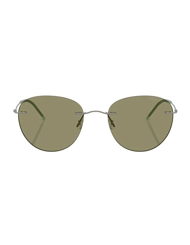 Metal Sunglasses in Grey image 2