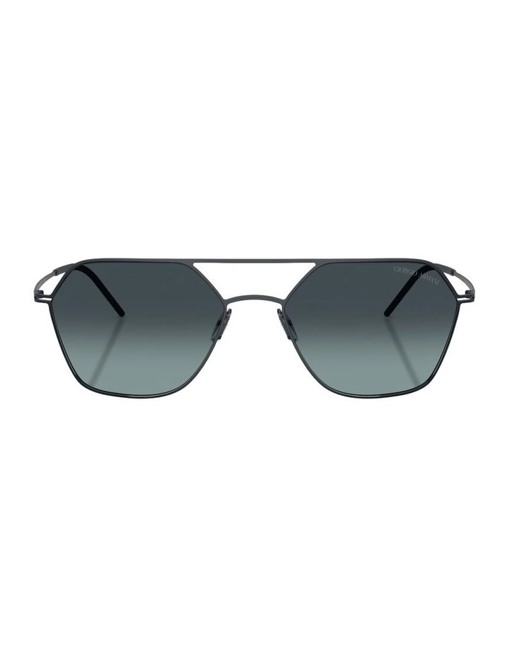 Metal Sunglasses in Blue image 1